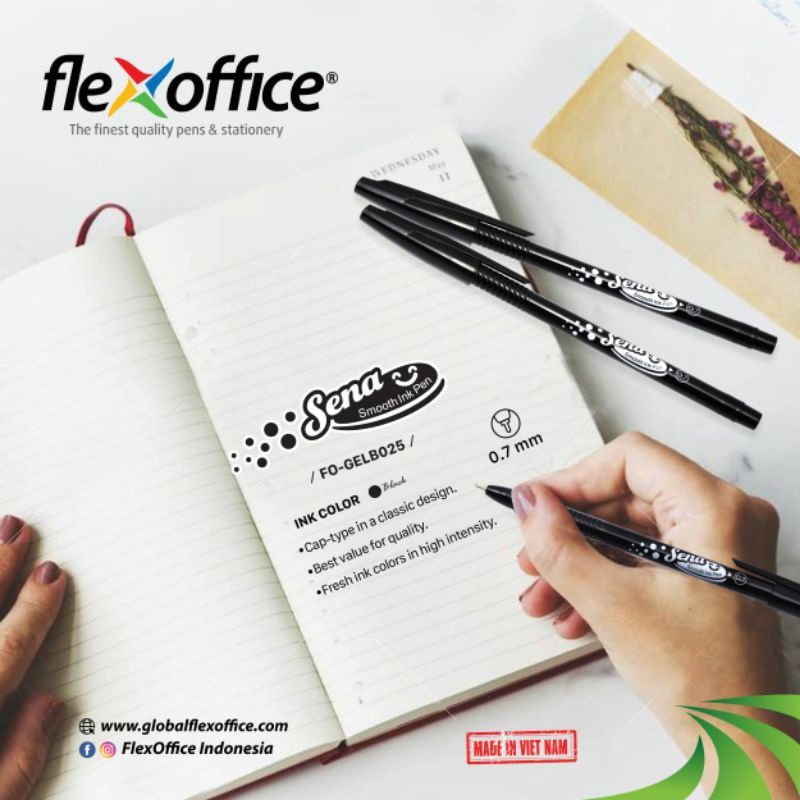 

Bolpoint | Pulpen | Pen Flexoffice B025 0.7mm Sena