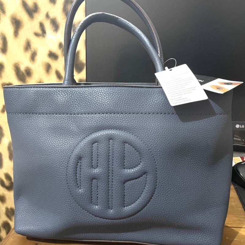 NEW SALE HUSHPUPPIES DANICA TOP HANDLE M IN BLUE | Tas Hush Puppies Original | Sale | Hush Puppies B