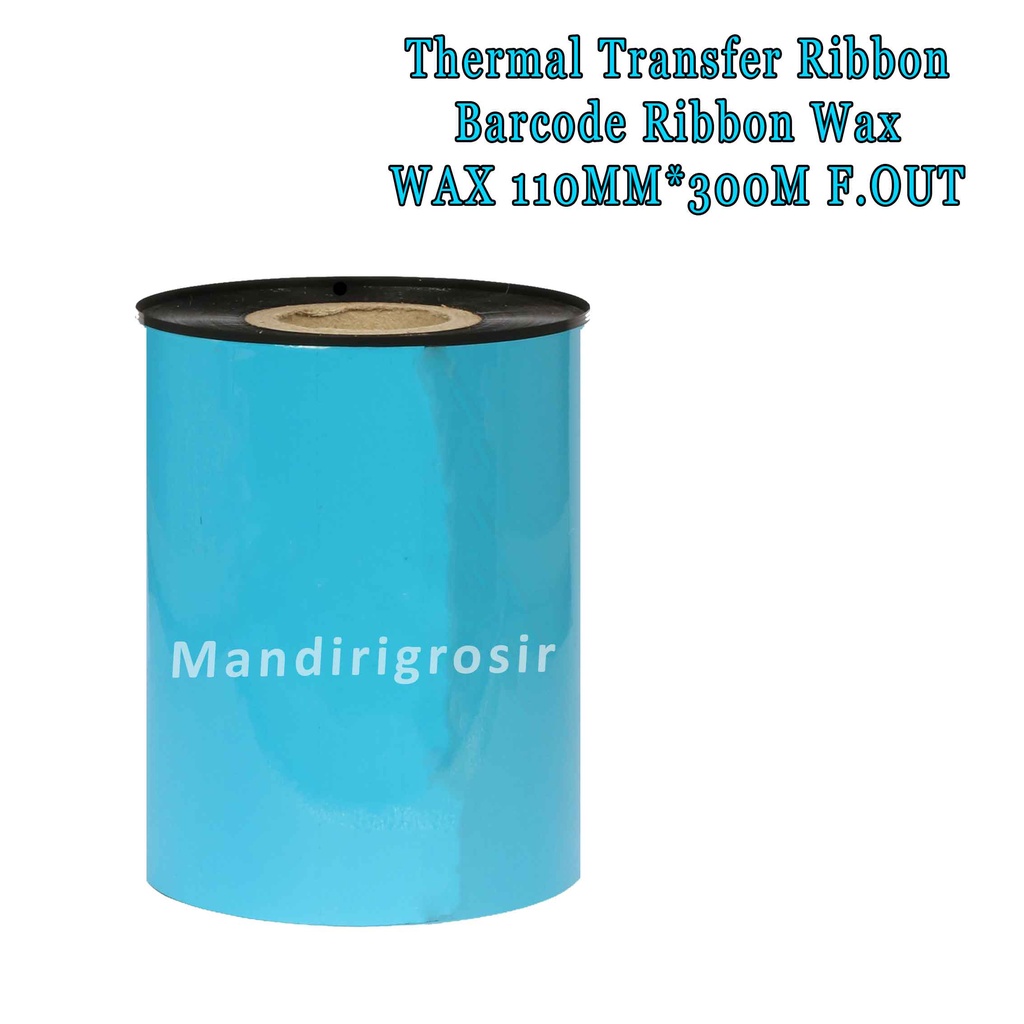 Thermal Transfer Ribbon * Barcode Ribbon * Premium Wax * Wax 110mm x 300m