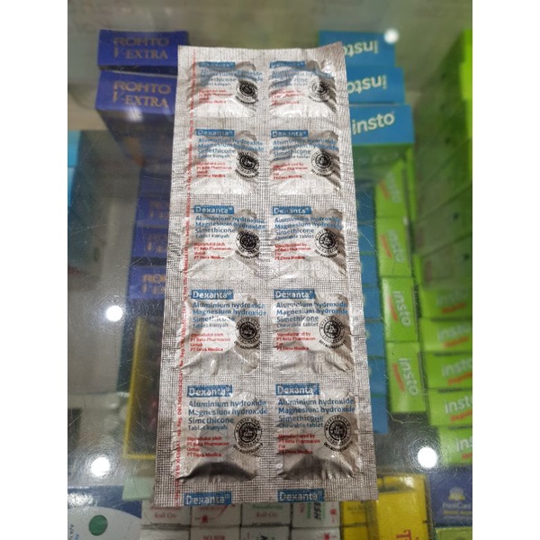 Dexanta Tablet Kunyah / Asam Lambung / Maag