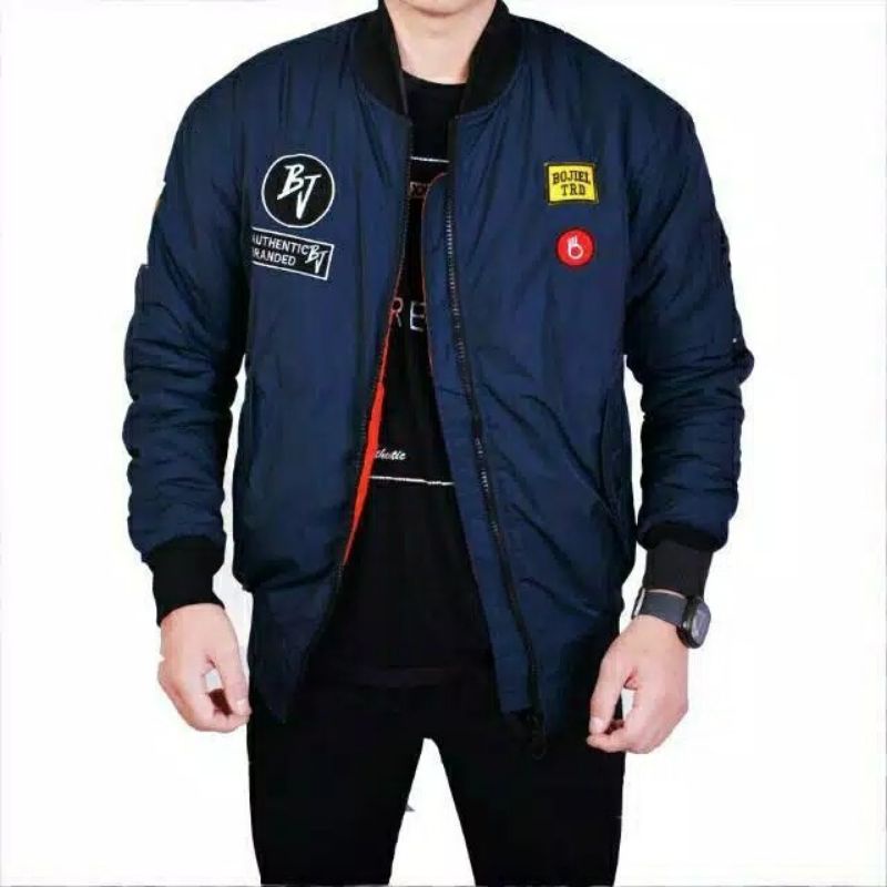 JAKET BOMBER PRIA MURAH