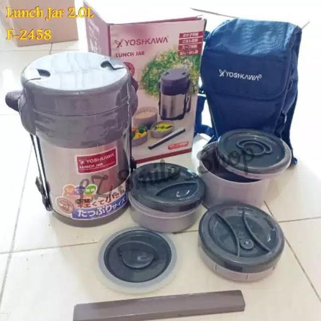 termurah Yoshikawa Lunch Box Jar 2.0L F-2458 Yoshikawa berkualitas