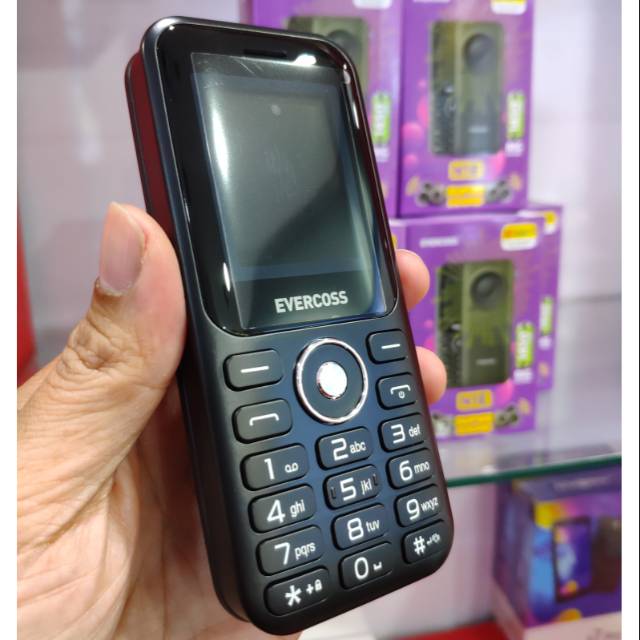 EVERCOSS N1E Hape Candybar Murah Batre awet dan Spiker kencang Garansi 1 Tahun