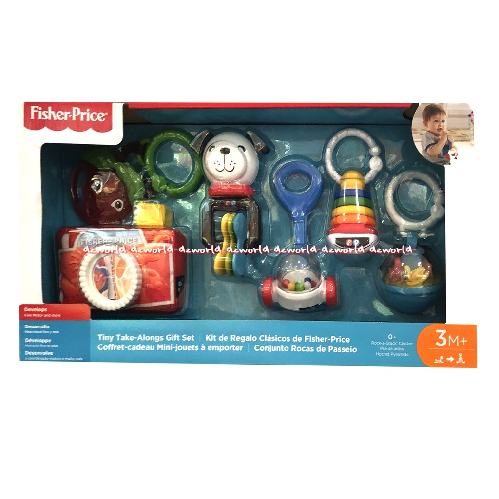 Fisher Price Tini Take Along Giftset Mainan Camera Untuk Anak