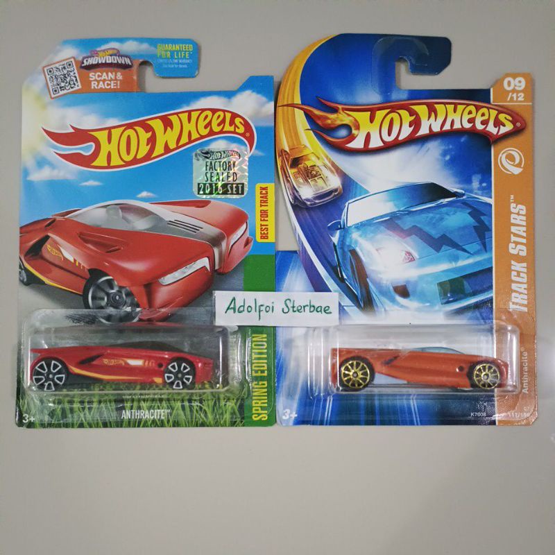 hotwheels hot wheels anthracite antracite edisi spring edition best for track stars factory sealed