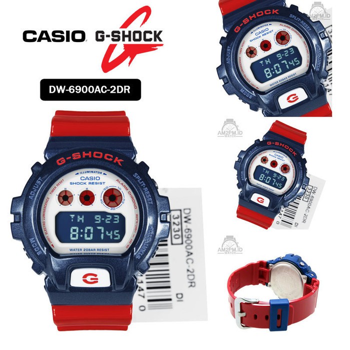 JAM TANGAN G-SHOCK DW-6900AC-2DR
