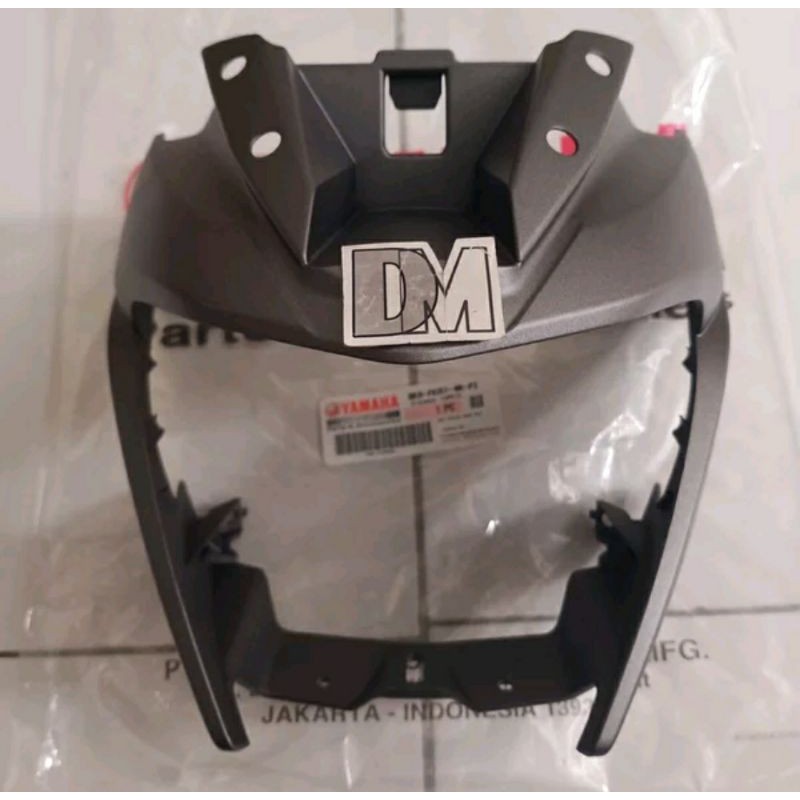 Body cowling cover batok lampu depan All new Vixion R 155 abu gray doff  Original