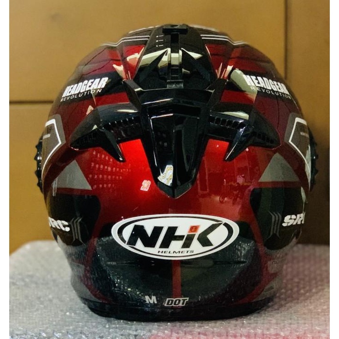 Cover Helm / Nhk Gladiator Touring Royal Red