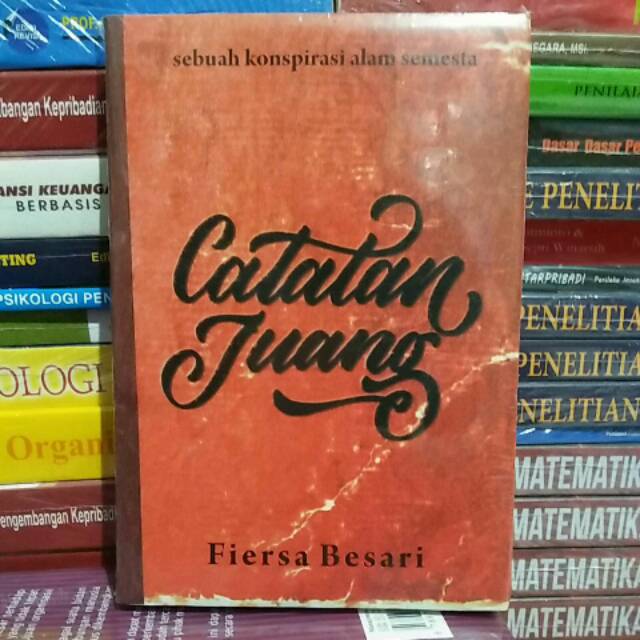 Novel Catatan Juang By Fiersa Besari Shopee Indonesia