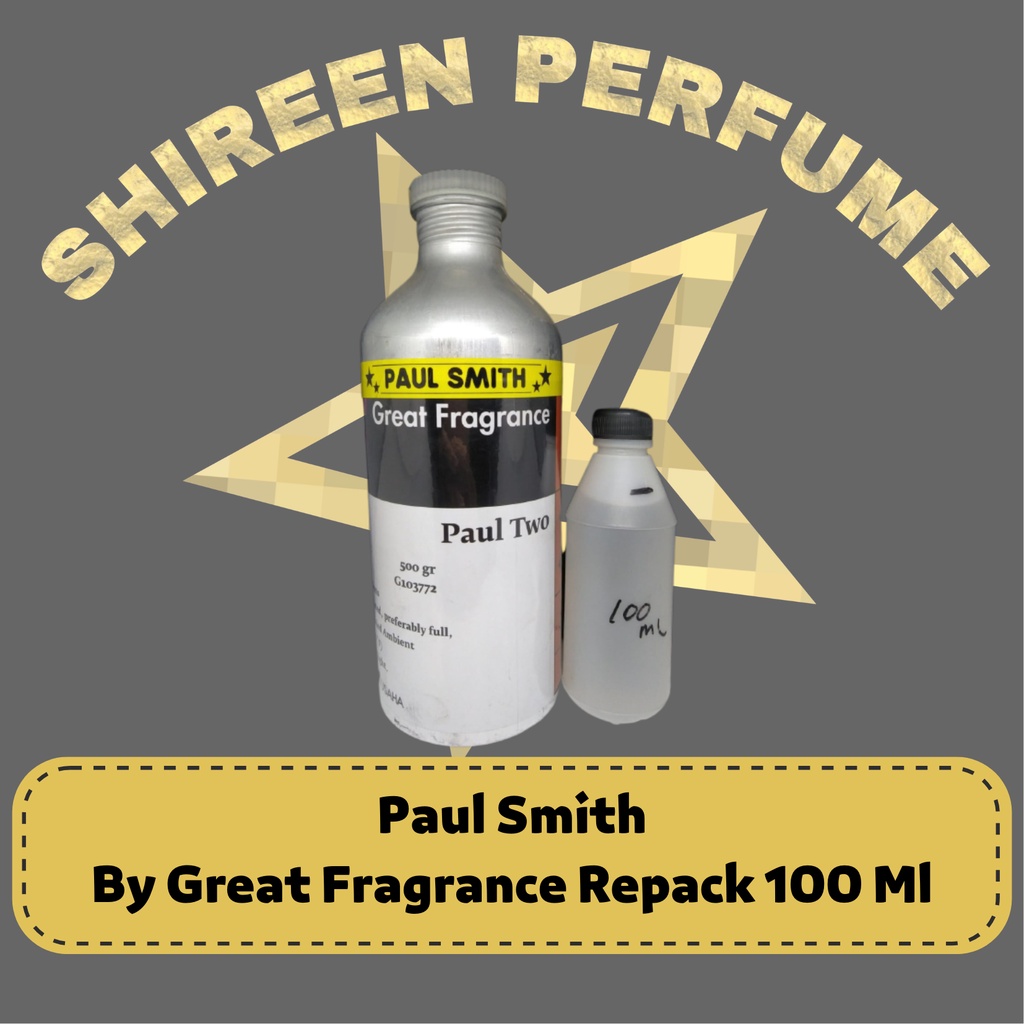 PAUL TWO by GREAT FRAGRANCE 100 ML REPACK
