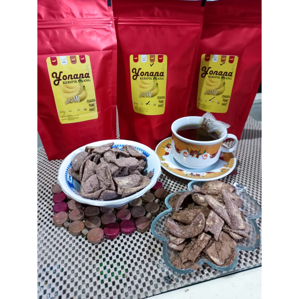 

Keripik Pisang Aneka Rasa Coklat Khas Lampung 100gram