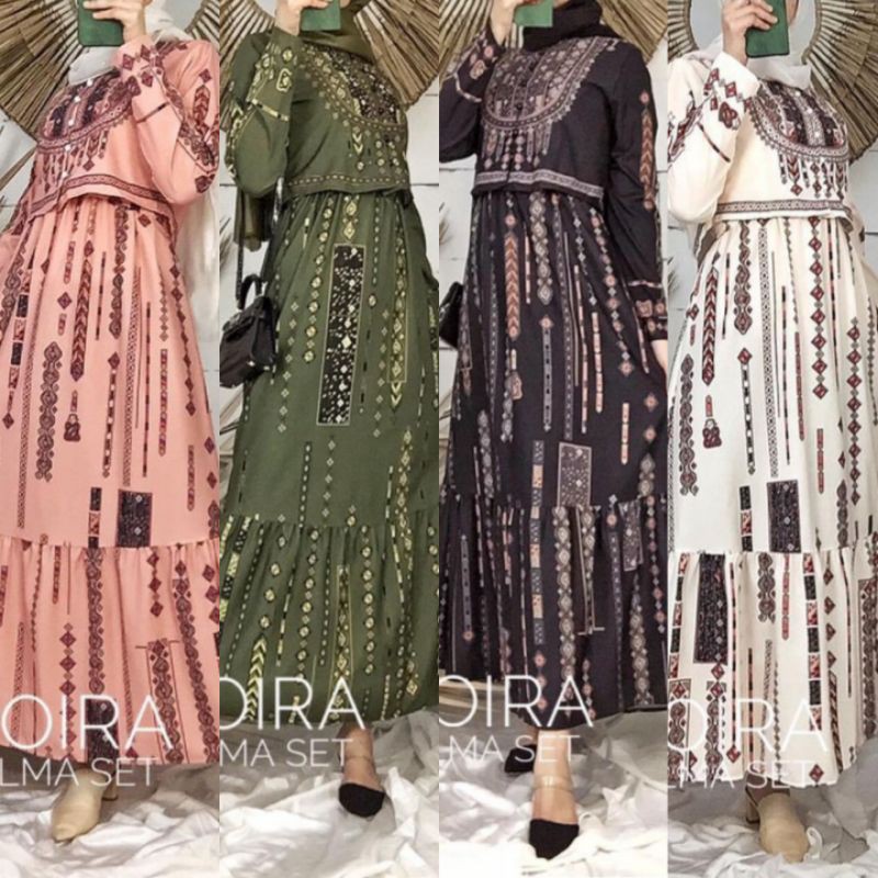 Set dress cardy soira original premium quality import / set bangkok import / 201111
