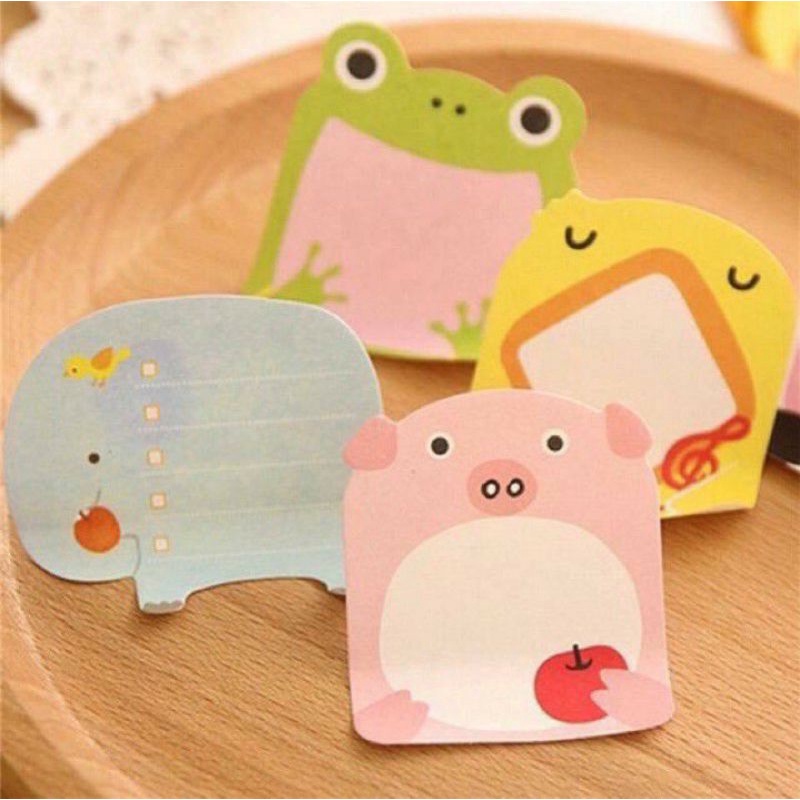 Sticky Notes Animal Note Mini Karakter Lucu Memo