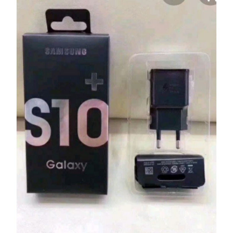 Travel Charger Samsung S10 Plus Type C Fast Charging Ori