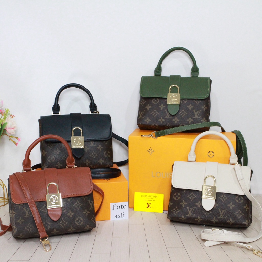 L¤uis Vuitton LOCKY BB 6006 (FreeDustBag+BubbleWrap+Suedee+NoSeri)