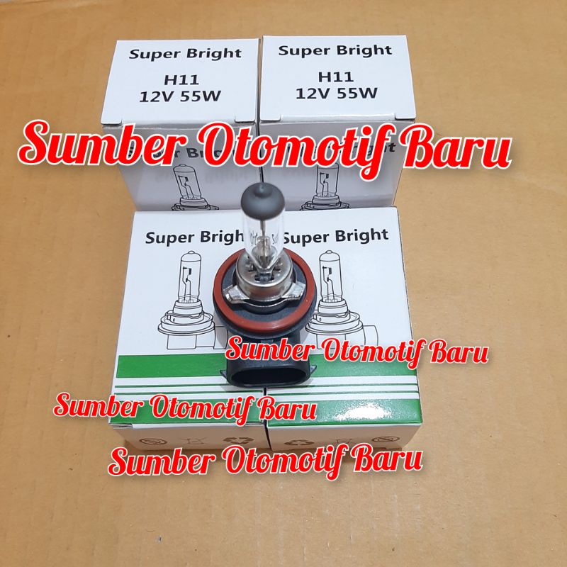 Bohlam H11 12V 55W Foglamp Avanza Innova Ertiga Livina