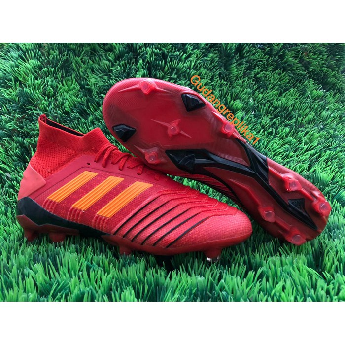 Soccer Adidas Predator 19.1 FG - Active Red