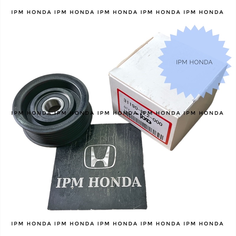 31190 RL2 / RX0 Idler Pulley Pully Puli Poly Bearing Lahar Tensioner Fanbelt Fan Belt Tali Kipas HONDA CRV GEN 3 RE1 2.0 2000cc 2007-2012 CRV GEN 4 RM3 2.4 2400cc 2013-2017