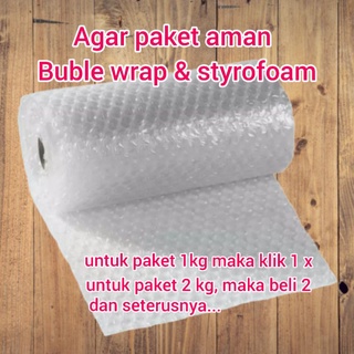 buble wrap tambahan agar paket aman, styrofoam tambahan paket aman, tambahan keamanan paket