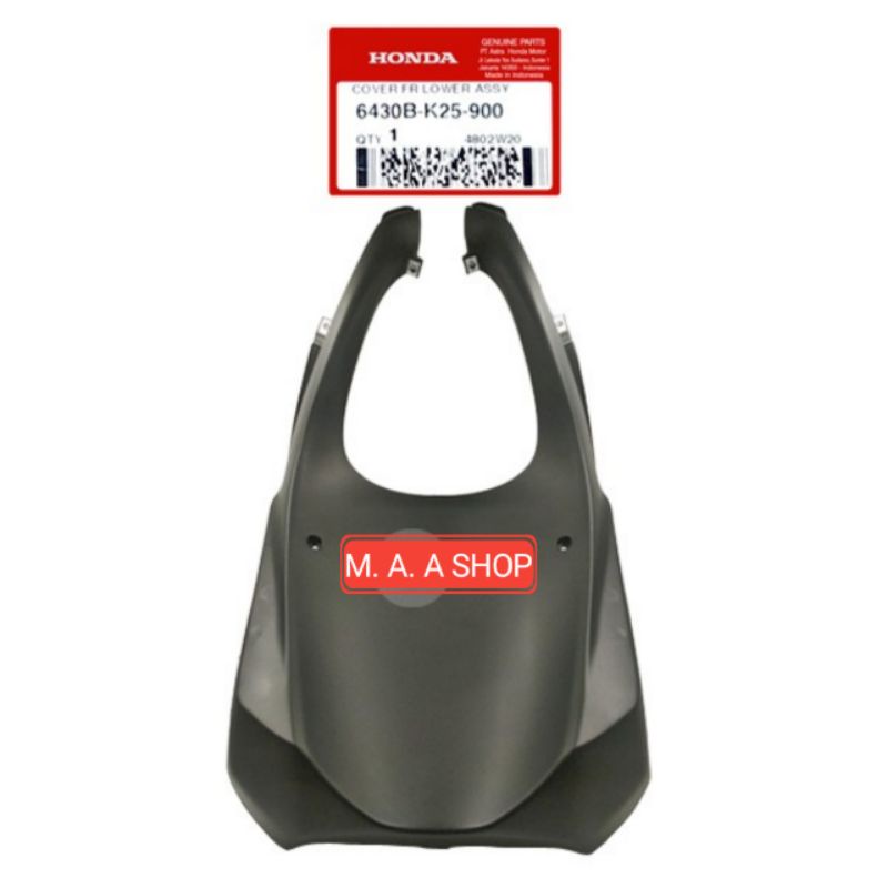 6430B-K25-900 Cover Lumpur Belakang Slebor Spakbor Depan Beat Fi 2012 - 2016