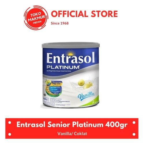 ENTRASOL SENIOR PLATINUM VANILLA 400GR