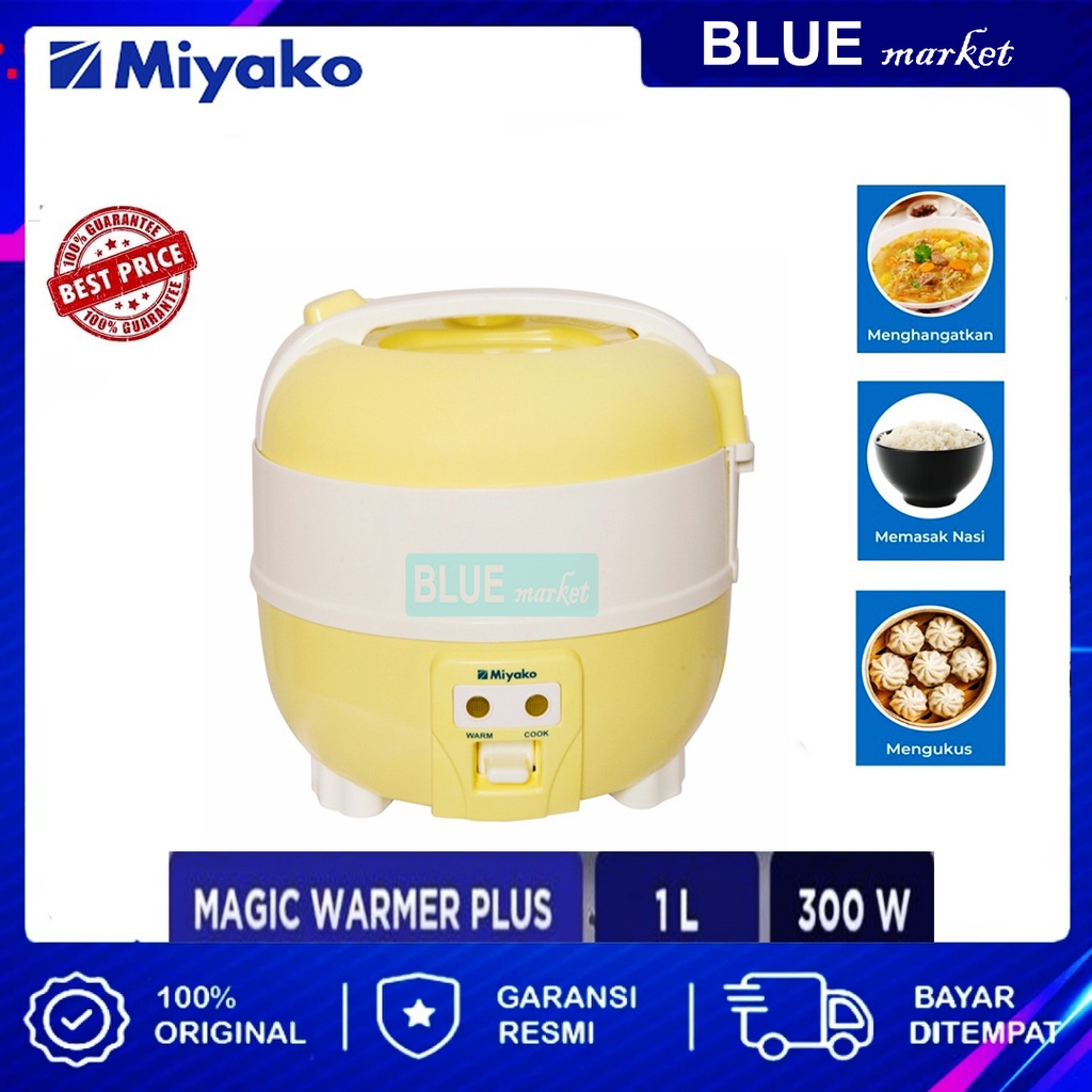 Miyako Magic Com 3in 1 MCM610 / Rice Cooker MCM 610 1 Liter