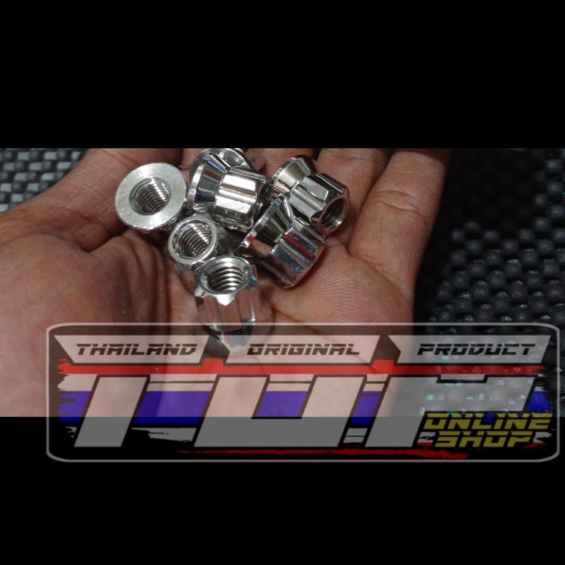 mur head mur probolt head ninja r rr set new model stainless heng  mur belimbing m8 drat 12