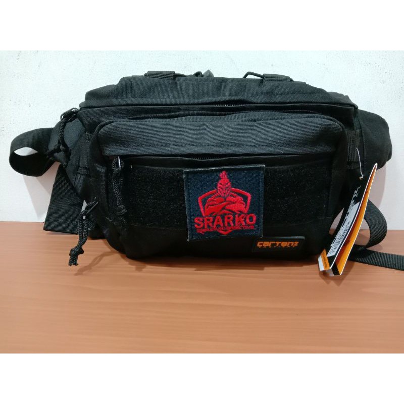 Tas Pinggang Waistbag Pria Tactical Army Original Cartenz Falcon