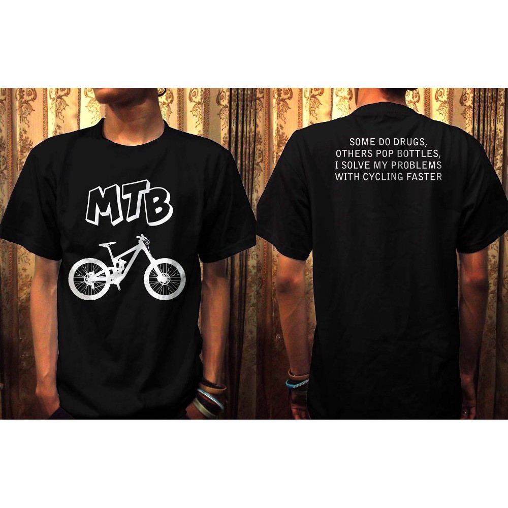 Kaos Sepeda Mtb Katun Halus Shopee Indonesia