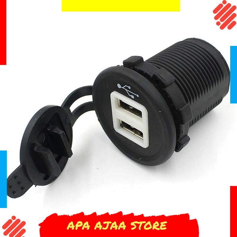 Best Seller ! Motorcycle USB Charger 2 Port - 042557