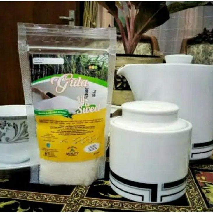 

GULA STEVIA SEHAT ALAMI RENDAH KALORI PS7 HALAL - 1KG