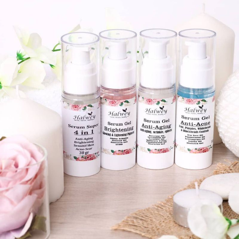 Halwey Serum Super 4 In 1 Shopee Indonesia