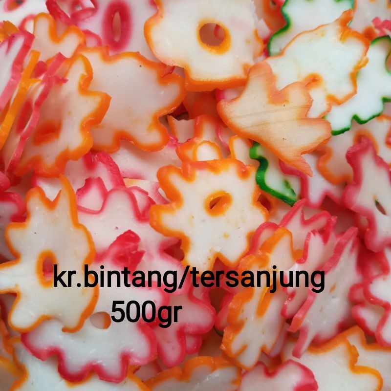 

Krupuk tersanjung nusantara / bintang 500gr