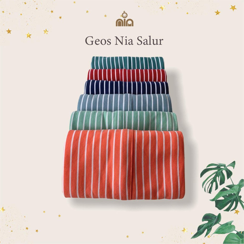 Gendongan Bayi Geos Nia Motif Salur Gendongan Geos Bayi terbaru