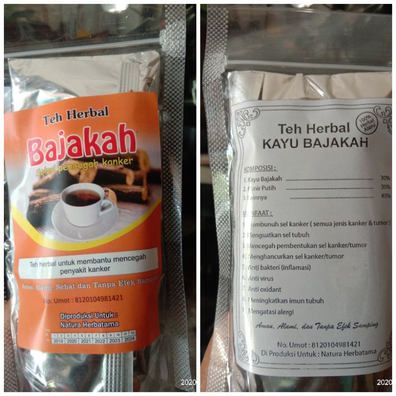 

Teh Herbal Bajakah