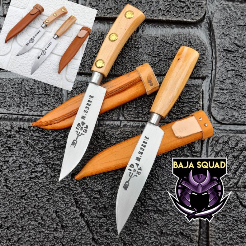 Pisau Dapur Garpu Baja PER Bilah 11cm