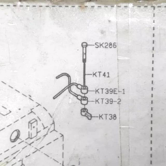 KT39E-1 Pipa Oil Mesin Jahit Obras 747 / 700F