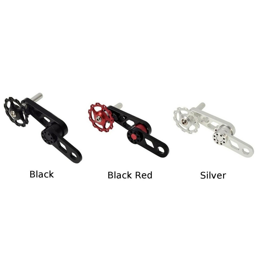 REBUY Aluminium Tensioner Converter Bicycle Parts Guide Chain Rear Tensioner Folding Bicycle Cycling Guide Wheel Guide Chain Single Speed Bike Rear Derailleur/Multicolor