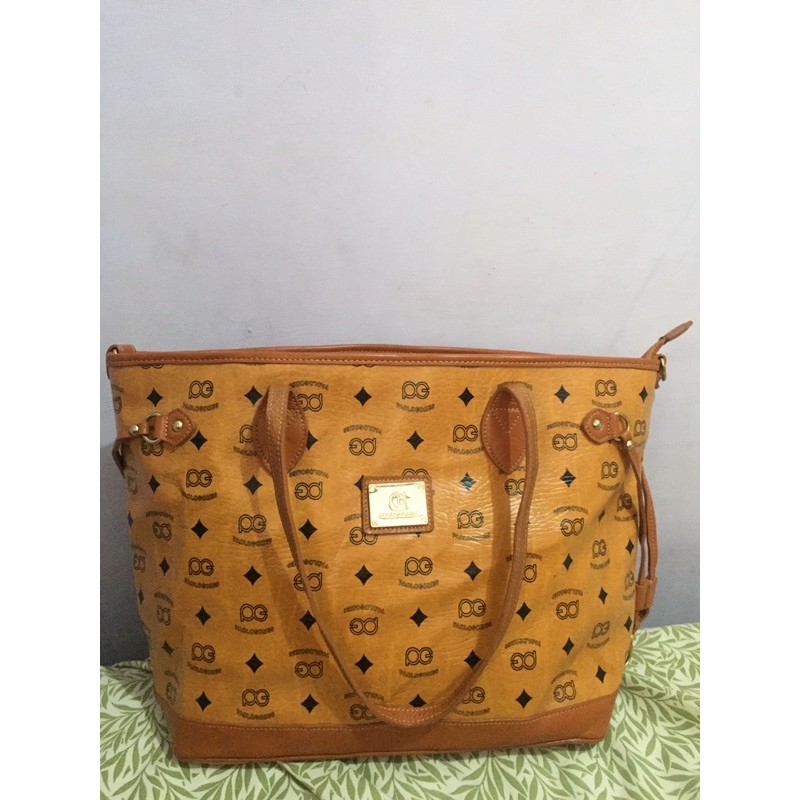 PRELOVED TOTEBAG PAOLO GOMES ALA MCM