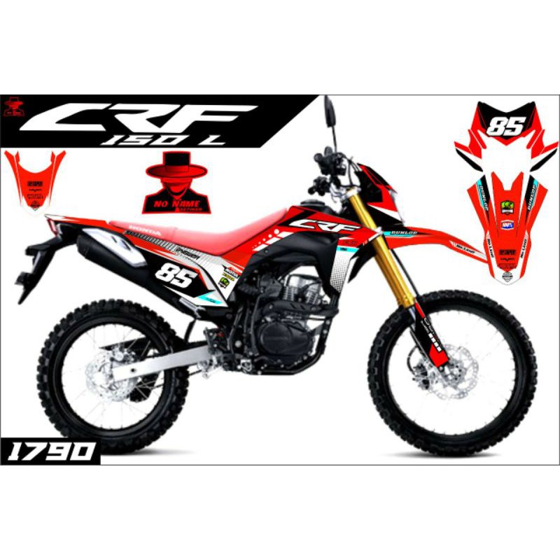 setiker crf L bahan orajet plus laminasi glosy