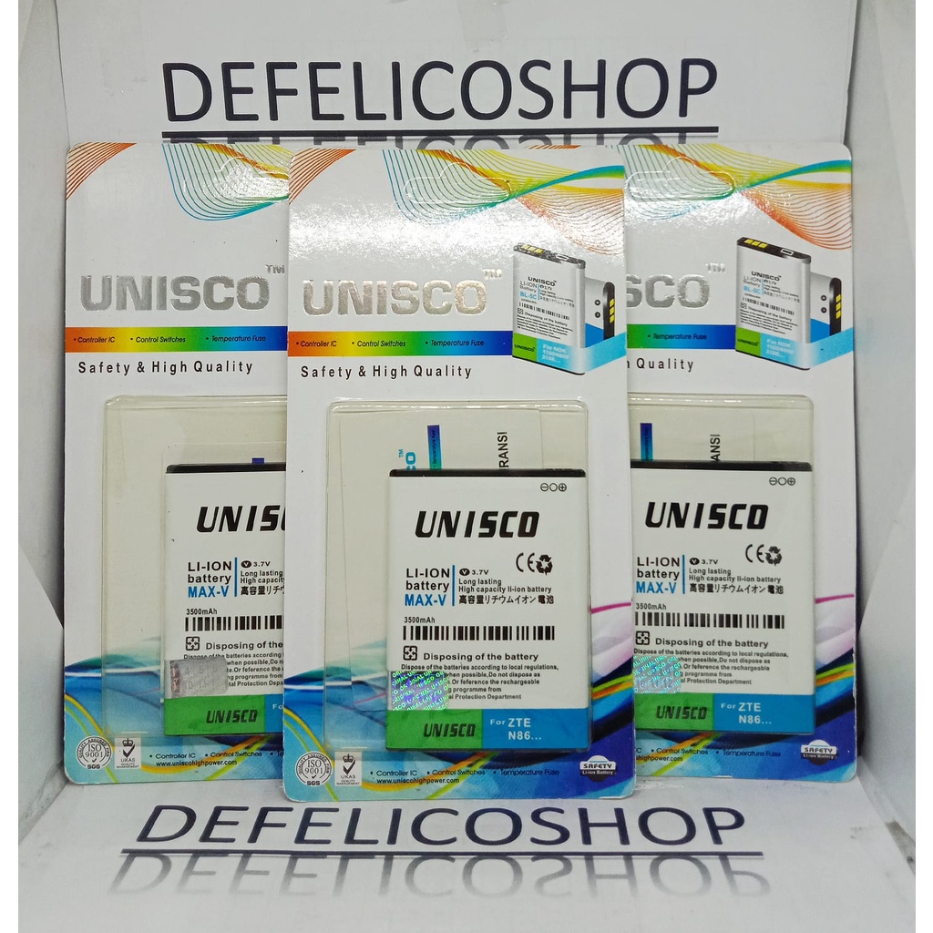 Baterai Smartfren Andromax V Zte MAX V N986 N86 V9820 V975 N976 Original Batrai Batre HP