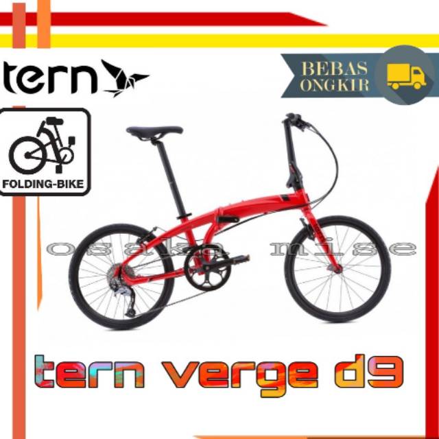 tern d9 folding bike