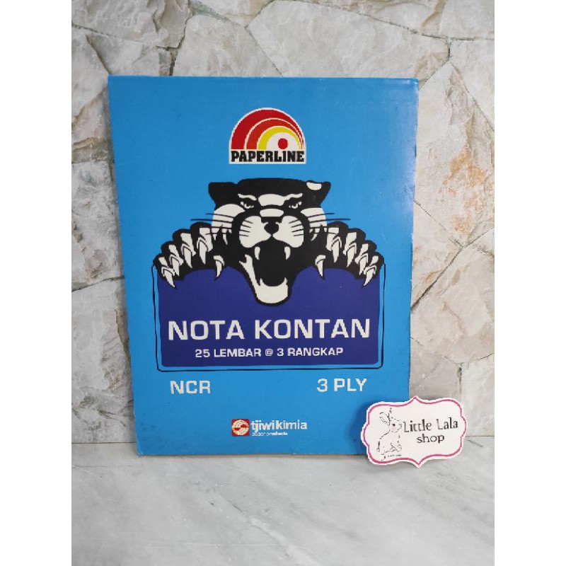 

Nota Bon Kontan Paperline Besar3 ply / 3 rangkapIsi 25