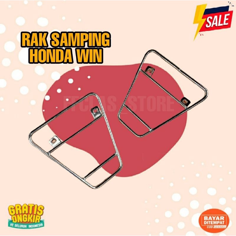 SIDE BAG HONDA WIN RAK SAMPING TERLARIS