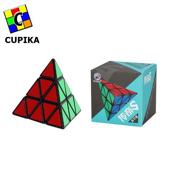 Rubik 3x3 Pyraminx Shengshou Sengso Legend S BlackBase Termurah