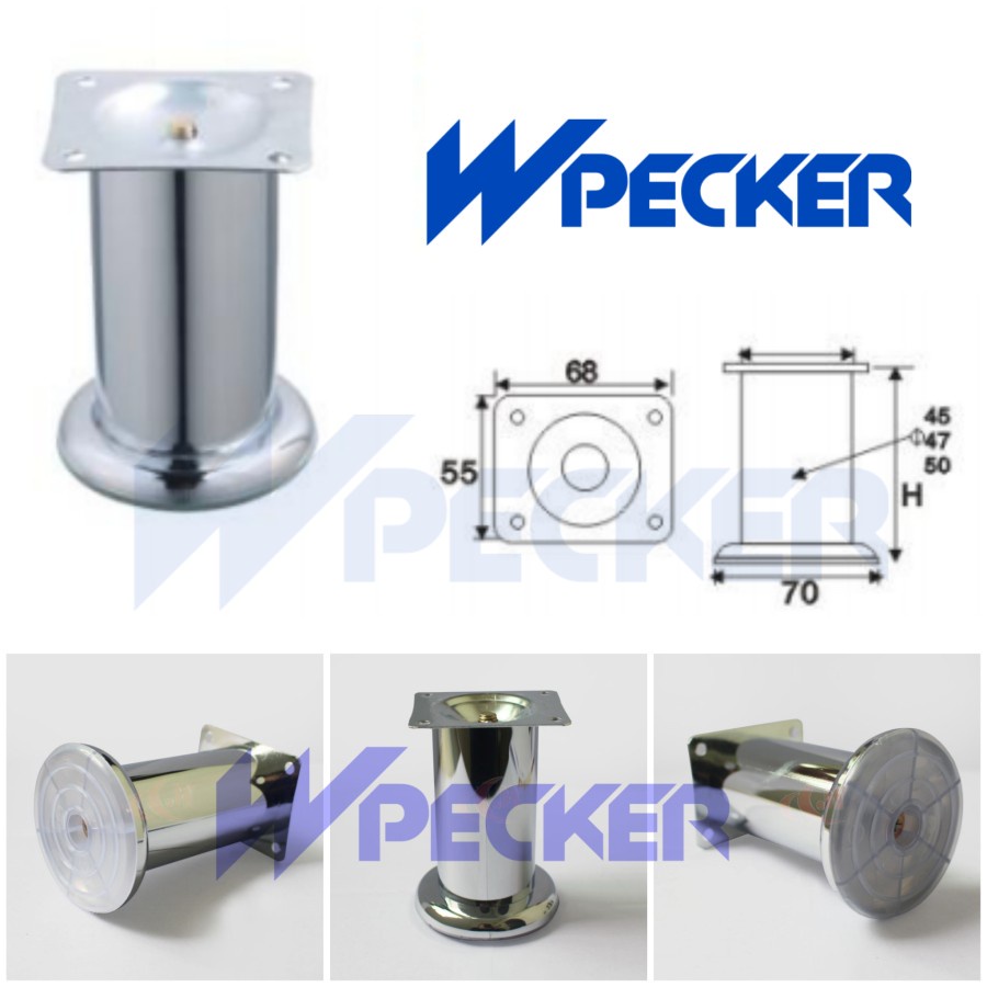 Kaki Menara 8cm untuk sofa / furniture