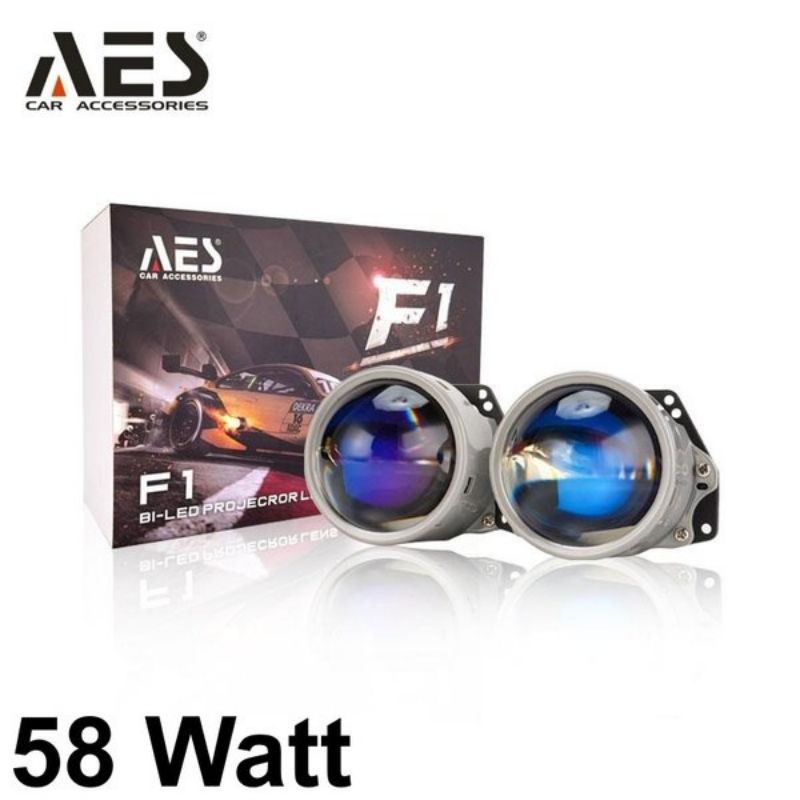 PROJECTOR BILED AES F1 3INCH BLUEFIRM DUAL CHIP 58W ORIGINAL AES SUPER TERANG