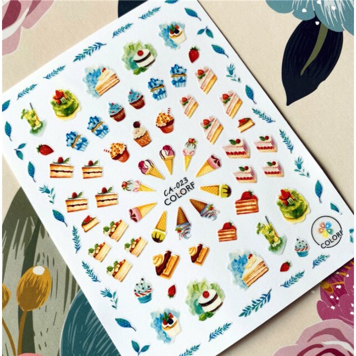 SWEET &amp; SAILORMOON SERIES Ultra Thin Nail Stickers Stiker Kuku Unik Stiker Kuku Lucu