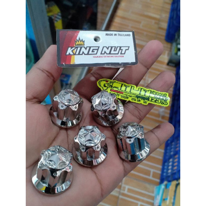 mur probolt stainles 17 drat 17 M12 model topi mur probolt stainles topi 17 king Nut Thailand