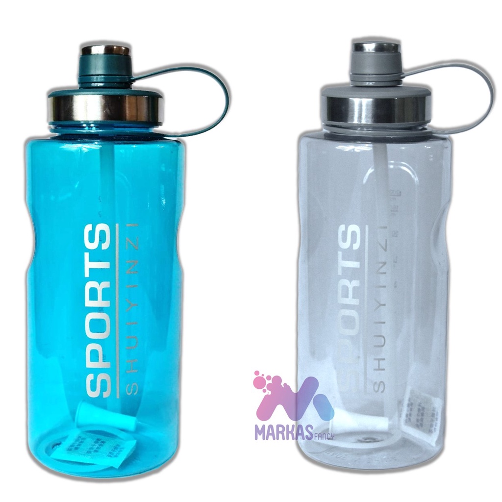 NEW BOTOL MINUM JUMBO 2000 ml BOTOL MINUM SPORT BARU 2 LITER 8851